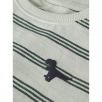 NAME IT T-shirt Voby Pale Aqua Garden Topiary